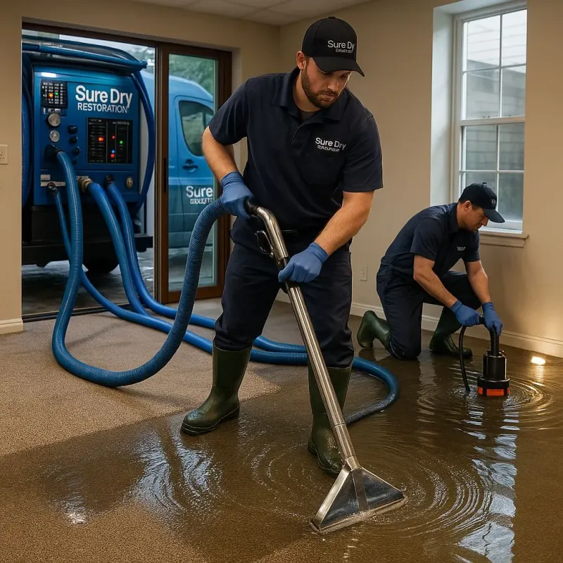 Water Extraction and Removal process in Miami Shores, FL